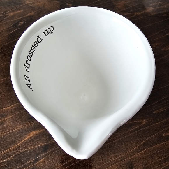 Mud Pie "All Dressed Up" Salad Dressing Server - Excellent Condition - Picture 4 of 5